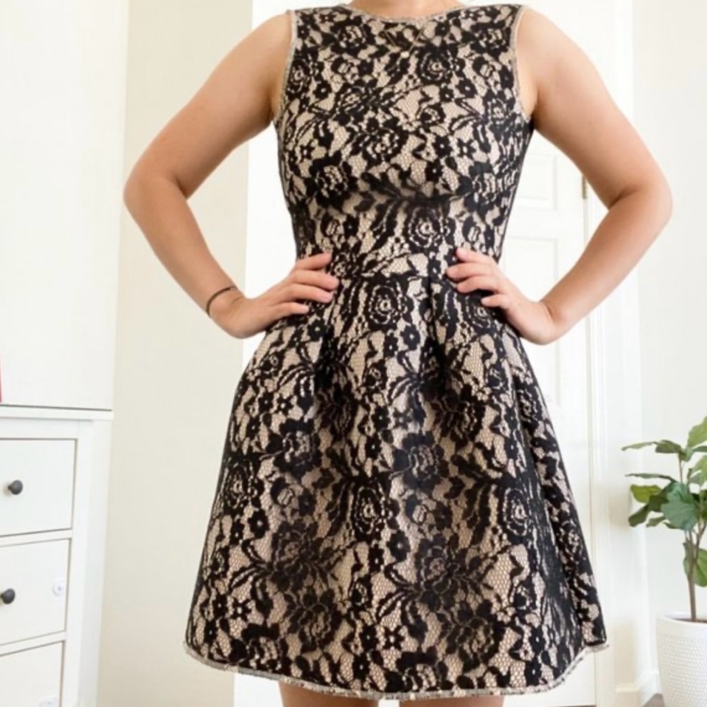H&M Lace Dress with Puffy Skirt